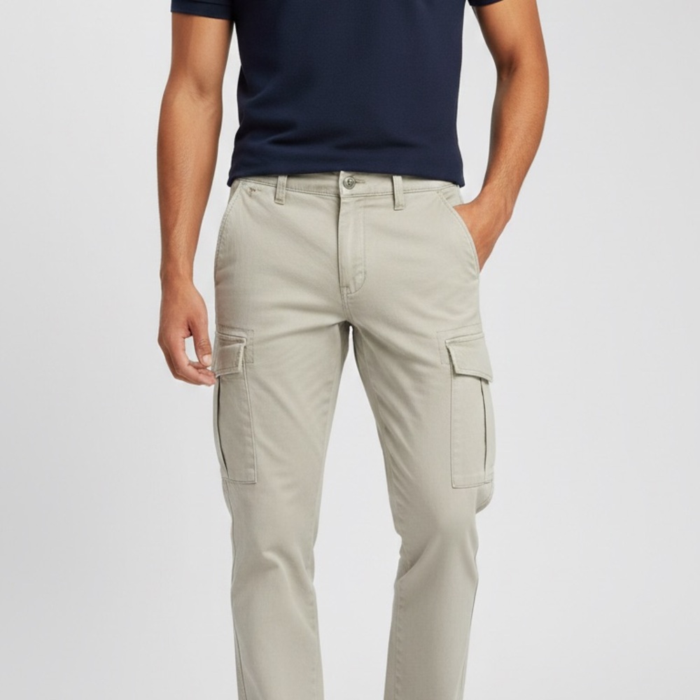 U.S. Polo Assn. Men's Cargo Pants - Light Gray